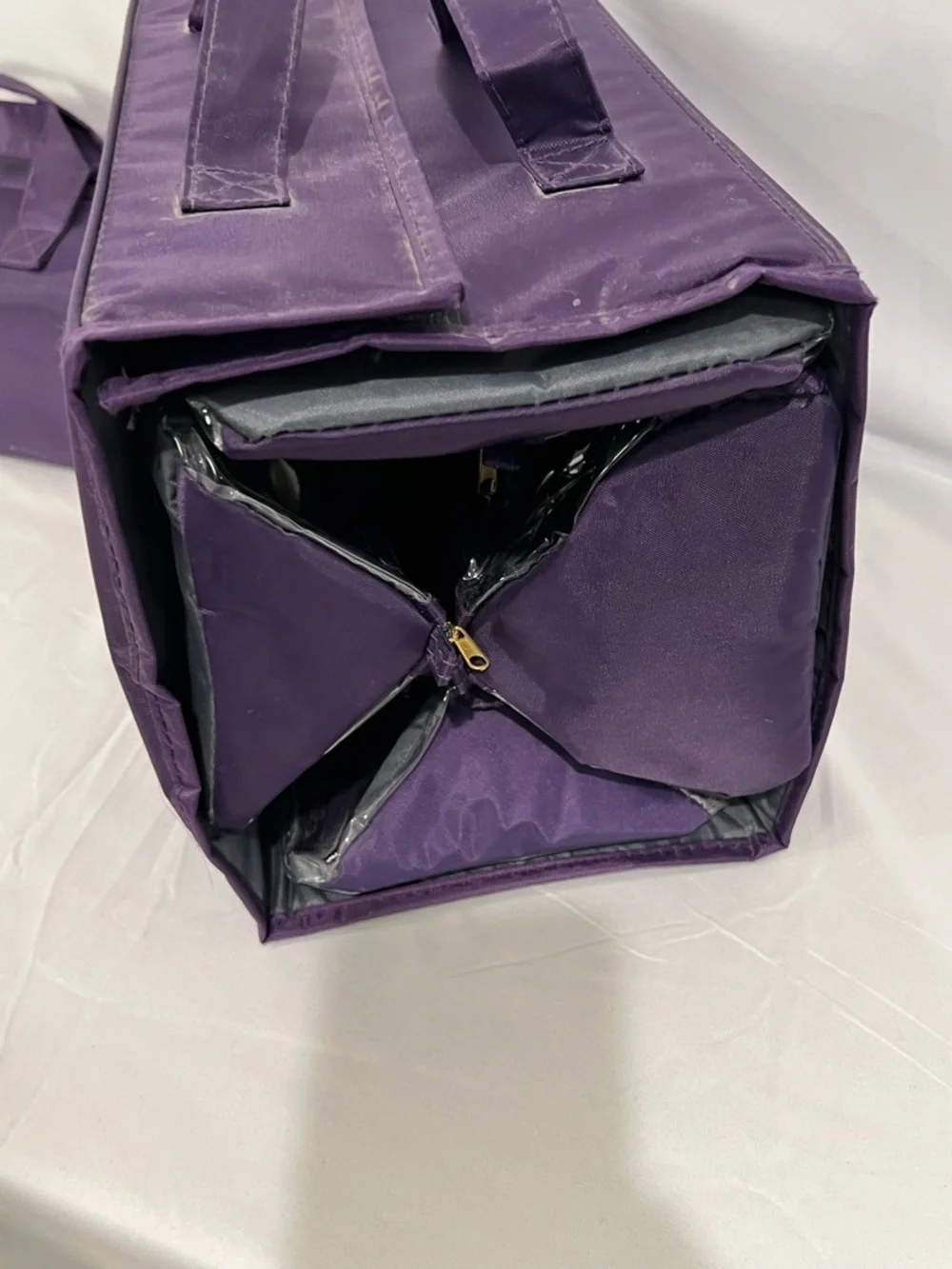 JM New York Purple Nylon Travel Set